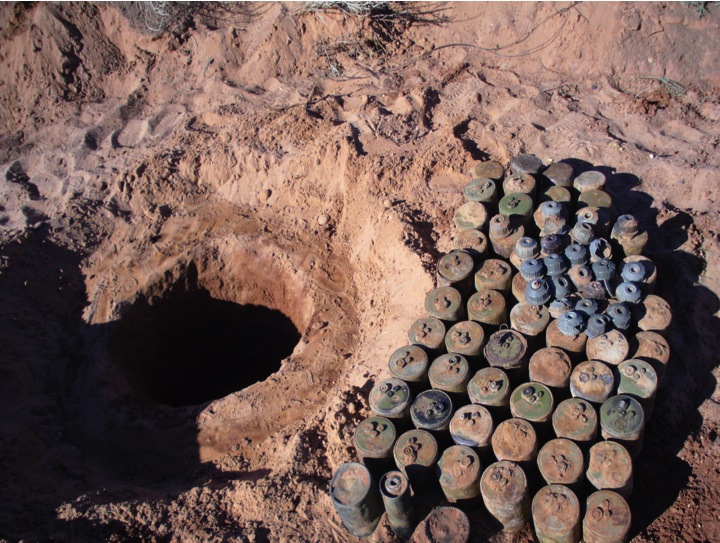 Algerian landmines